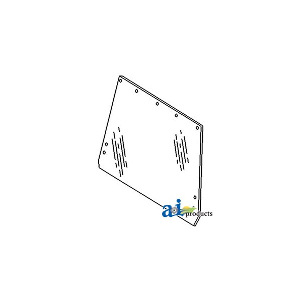 Glass, Rear, For Apps W / Latch 55.5" x37" x2"